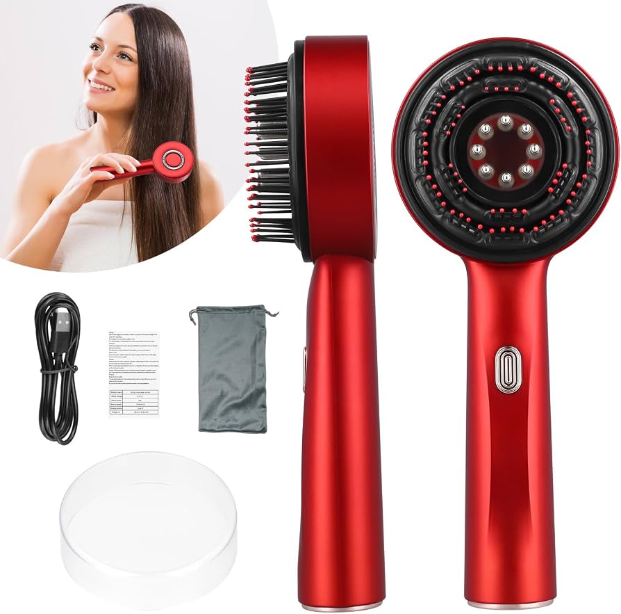 Scalp Massager With Red Light. - Orhan Tech Store