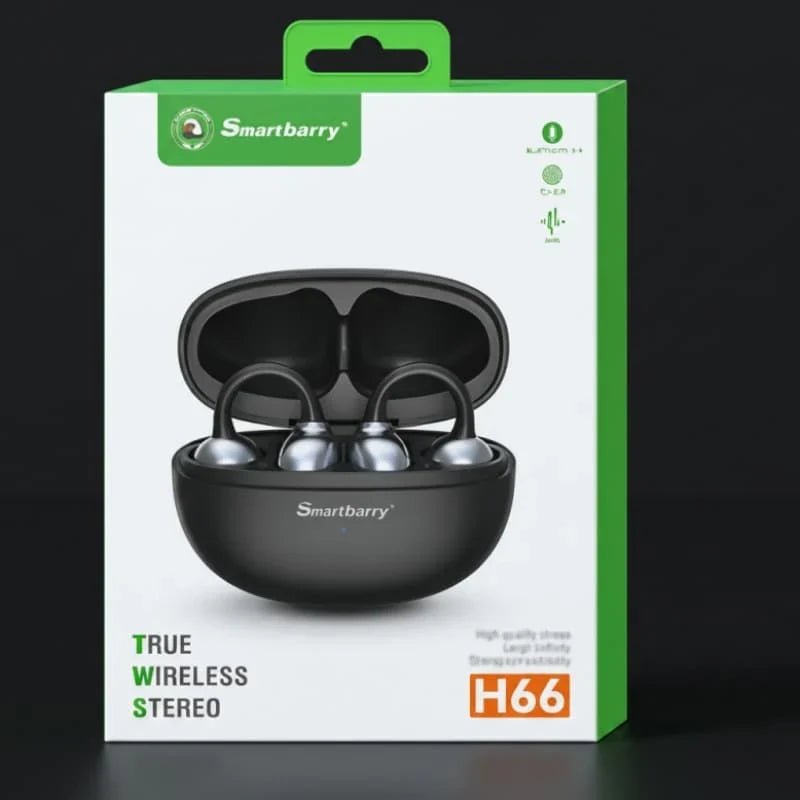 Smartbarry H66 Wireless Earbuds - Bluetooth 5.4, Touch Control, Long Battery Life. - Orhan Tech Store